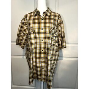 KUHL Short Sleeve Snap Button Shirt XL